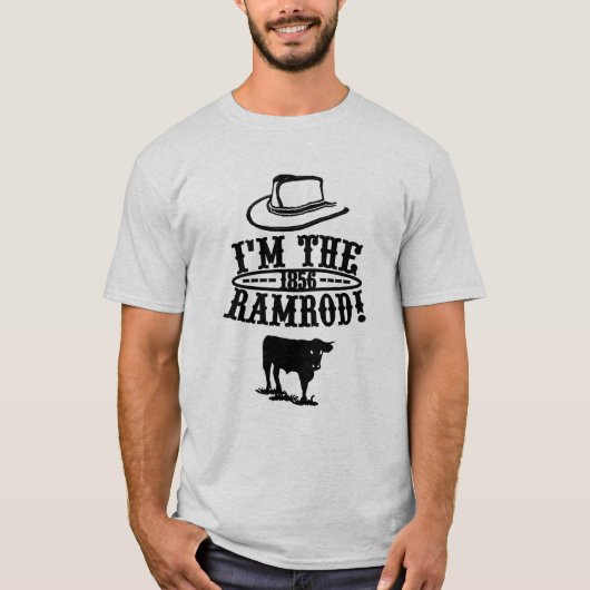 Ik ben de RAMROD. 1856 T-shirt (Voorkant)