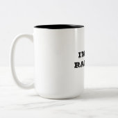 "Ik ben de Ramrod!" Tweekleurige Koffiemok (Links)