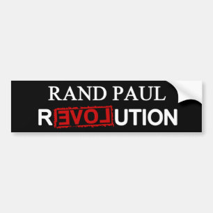 Ik ben de Rand Paul Revolution Bumpersticker