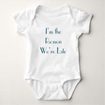 Ik ben de reden dat we te laat zijn