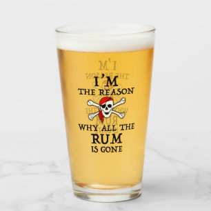 Ik ben de reden waarom het hele tandvlees een glaa glas