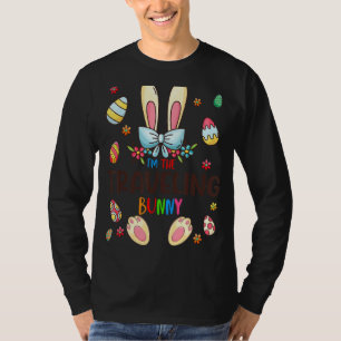 Ik ben de reizende bunny Easter Day Matching Famil T-shirt