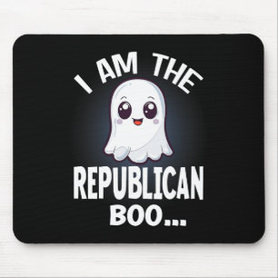 Ik ben de Republikeinse Boo Halloween Matching Kos Muismat