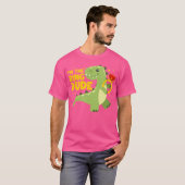 Ik ben de ringdude dinosaurusringdrager Dino Weddi T-shirt (Voorkant volledig)