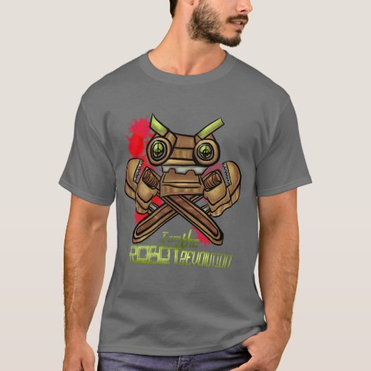 Ik ben de Robot Revolutie T-shirt (Voorkant)