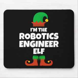 Ik ben de robotica-ingenieur, elf familie pyjama c muismat