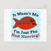 Ik ben de Rode Haring Briefkaart (Voorkant)