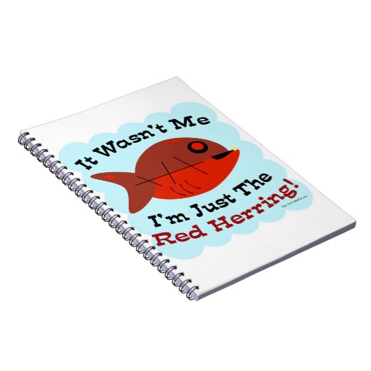 Ik ben de Rode Haring Notitieboek (Rechterzijde)