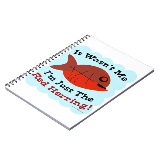 Ik ben de Rode Haring Notitieboek (Linkerzijde)