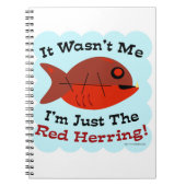 Ik ben de Rode Haring Notitieboek (Voorkant)