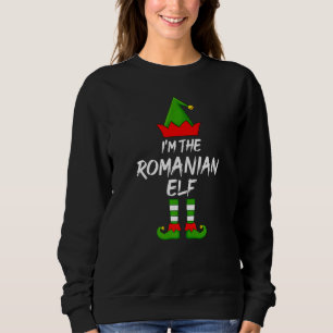 Ik ben de Roemeense Elf Matching Familie Elf Kerst Trui
