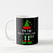 Ik ben de Roller Derby Elf Christma. Koffiemok (Links)