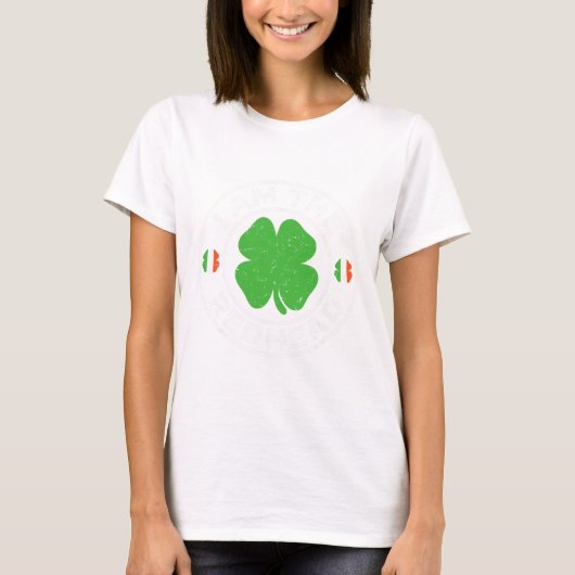 Ik Ben De Rooie Moppige Grappenmaker Over De Vrouw T-shirt (Voorkant)