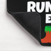 Ik ben de Runner Elf Familie Pyjama Kerst Morsig R Muismat (Hoek)