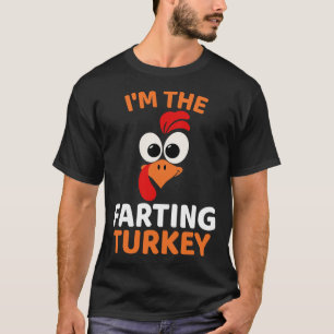 Ik ben de scheetende kalkoen t-shirt
