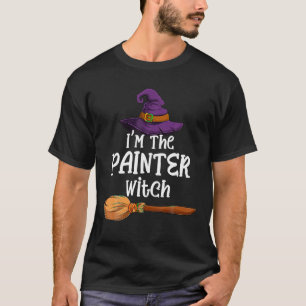 Ik ben de Schilder Heks Halloween Matching Group C T-shirt