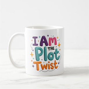 Ik Ben de Schrijver van de Plot Twist Koffiemok