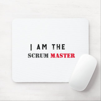 Ik ben de scrum master agile mok, muismat