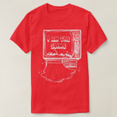 Ik ben de slank die het waard is t-shirt (Design voorkant)