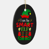 Ik ben de slimme elf keramisch ornament (Rechts)