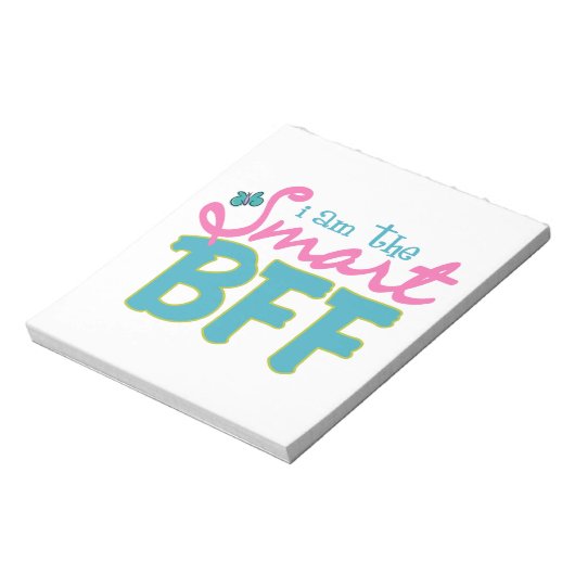 Ik ben de Smart BFF Notitieblok (Linkerzijde)