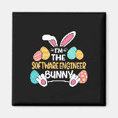 Ik ben de software engineer Bunny Developer Pasen Magneet (Voorkant)