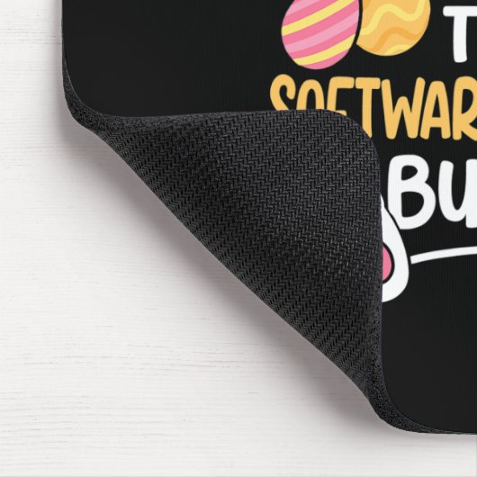 Ik ben de software engineer Bunny Developer Pasen Muismat (Hoek)