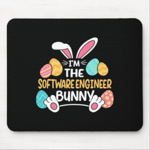 Ik ben de software engineer Bunny Developer Pasen Muismat