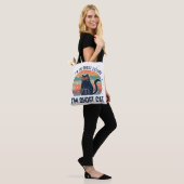 IK BEN DE SPOOKTOEKOMST, SPOOKKAT TOTE BAG (Op model)