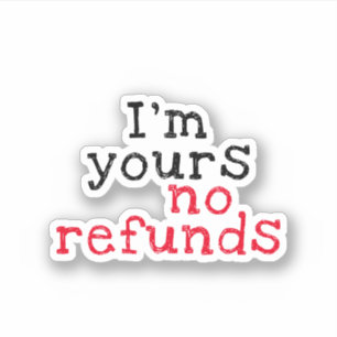 Ik ben de Sticker van 'n schattige gezegde.