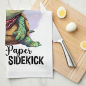 Ik ben de stille held theedoek (Quarter Fold)