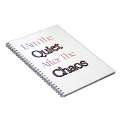 Ik Ben De Stilte Na De Chaos Notitieboek (Rechterzijde)