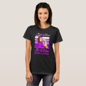 Ik ben de Storm Alzheimer Bewuster Vrouwen T-shirt (Voorkant volledig)