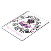 Ik ben de Storm die borstkanker moet herkennen Notitieboek (Linkerzijde)