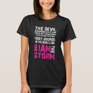 Ik ben de Storm die borstkanker moet herkennen T-shirt