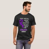 Ik ben de Storm die Epilepsy Bewuster steunt  T-shirt (Voorkant volledig)