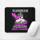 Ik Ben De Storm Epilepsie Bewustzijn Muismat (Met muis)