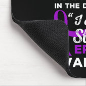 Ik ben de Storm Epilepsy Warrior Muismat (Hoek)