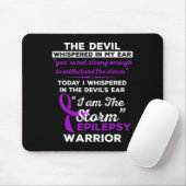 Ik ben de Storm Epilepsy Warrior Muismat (Met muis)
