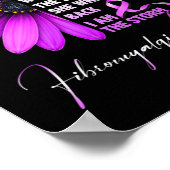 Ik ben de Storm Fibromyalgia Warrior 3 Poster (Hoek)
