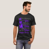 Ik ben de storm Fibromyalgie bewustzijn  T-shirt (Voorkant volledig)
