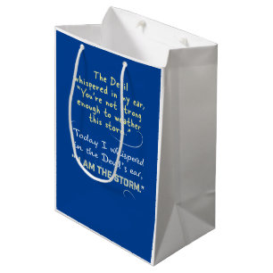 Ik ben de Storm fluisterde naar de Duivel cadeauta Medium Cadeauzakje
