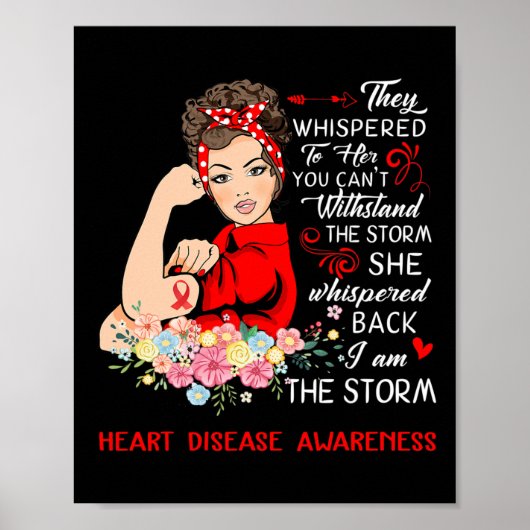 Ik ben de Storm hartziekte Poster (Voorkant)