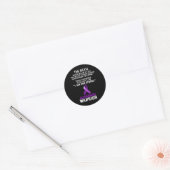 Ik ben de Storm Heimerheimer Warrior Ronde Sticker (Envelop)