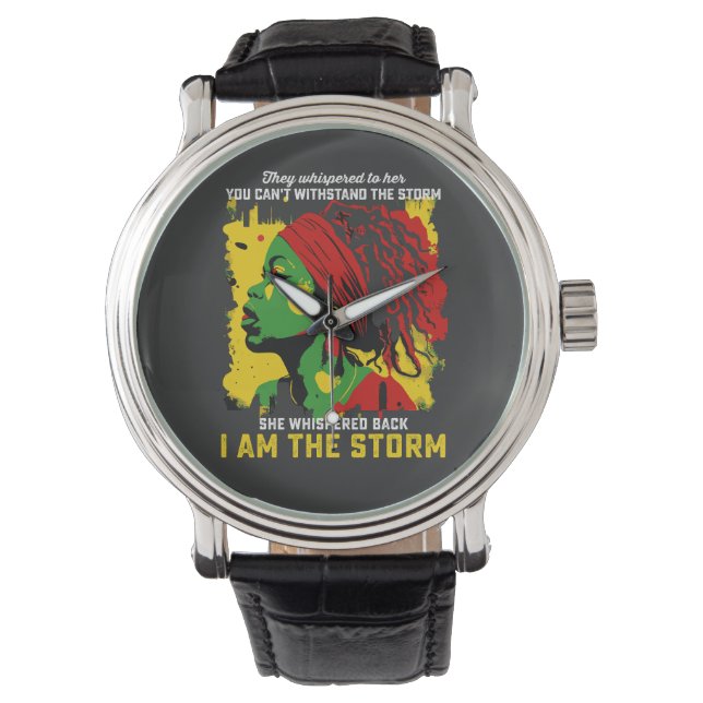 Ik ben de Storm-juntetiende die ze haar hebben toe Horloge (Voorkant)