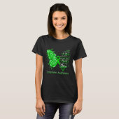 Ik ben de Storm lymfoom bewustzijn vlinder T-shirt (Voorkant volledig)