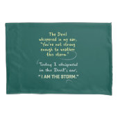 Ik ben de Storm Pillowcases Kussensloop (Voorkant)