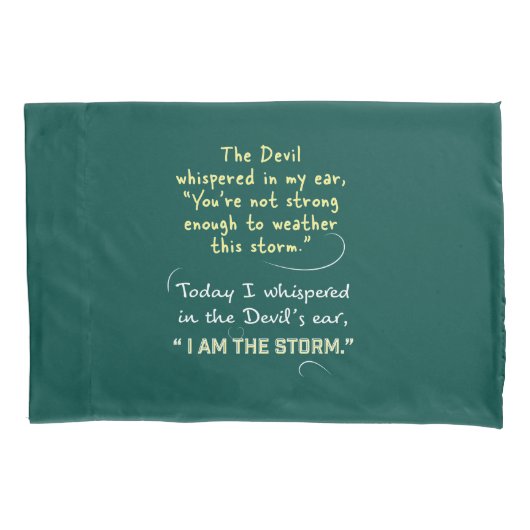 Ik ben de Storm Pillowcases Kussensloop (Voorkant)