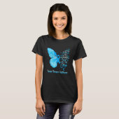 Ik ben de Storm Pompe Disease Awareness Butterfly T-shirt (Voorkant volledig)