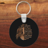 Ik ben de Storm Riding Horse Gir. Sleutelhanger (Voorkant)